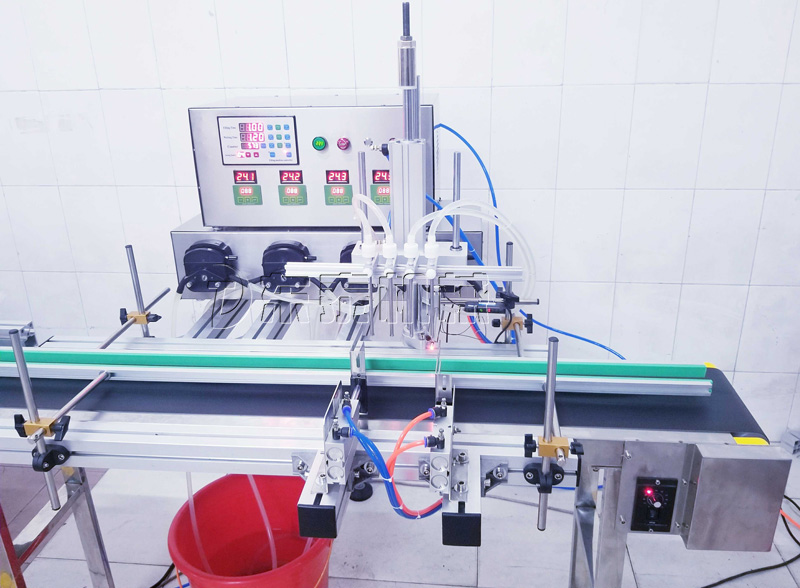 半自動軟管灌裝封尾機